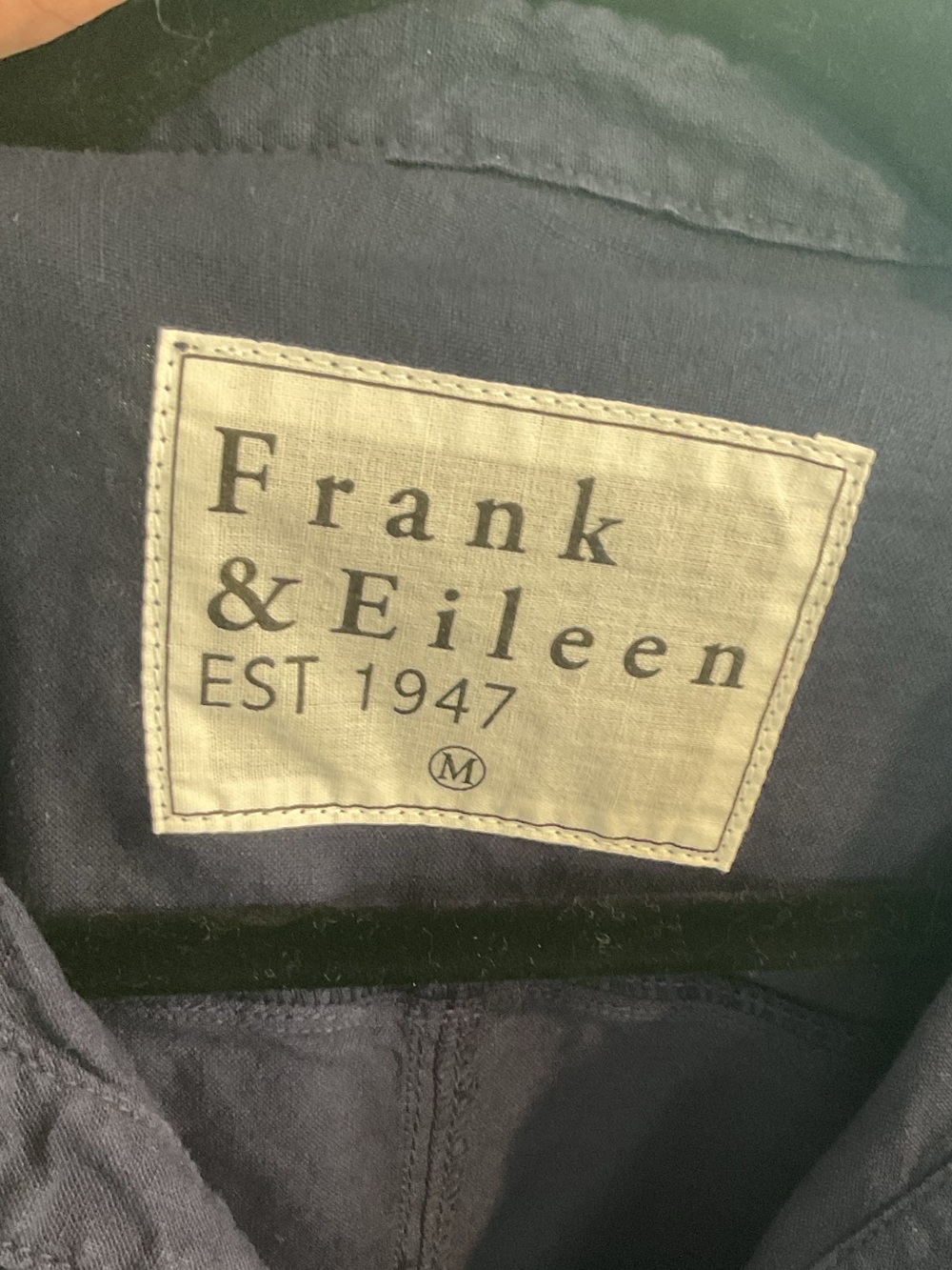 Frank & Eileen Southern Ireland  dress in Navy  size M - Picture 5 of 6